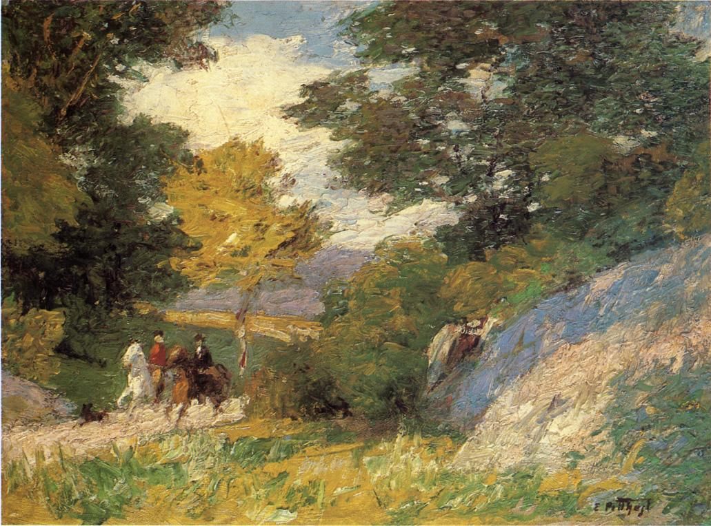 Edward Henry Potthast Bridal Path